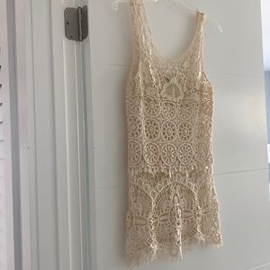Beautiful lace tank top